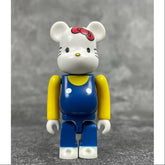 Bearbrick Series 18 ANIMAL Hello Kitty Blue 100%